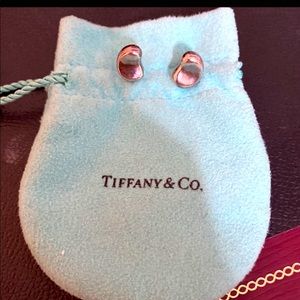 Tiffany bean earrings
